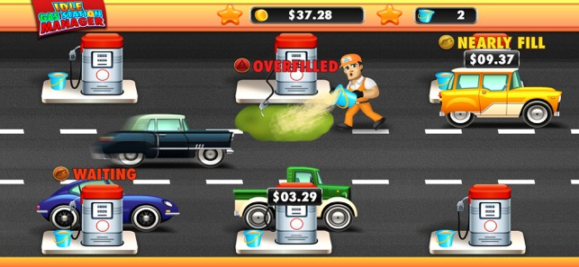 空闲加油站经理游戏截图2