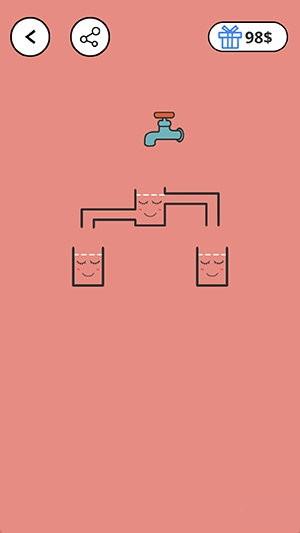 哪个杯子先装满水游戏截图5