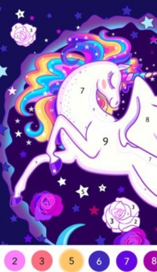 梦幻童话填色游戏截图3