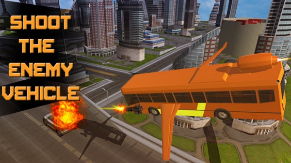 未来的飞行公共汽车赛游戏截图2