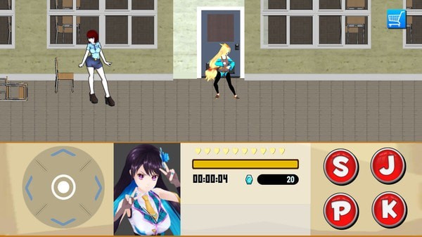 校园女孩战斗王游戏截图3