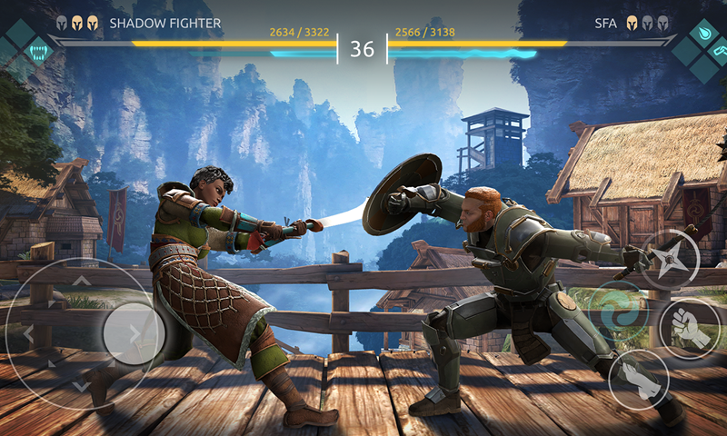 暗影格斗:传奇战场游戏截图1