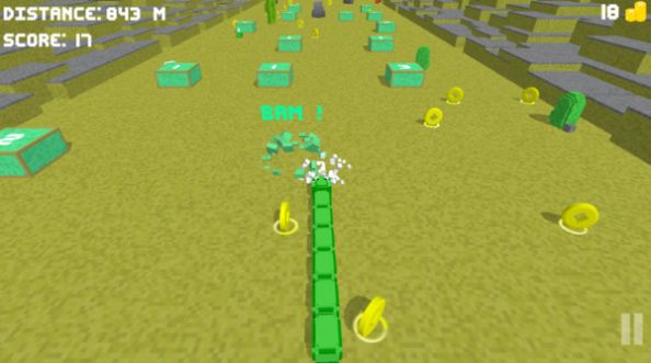 像素工艺贪吃蛇游戏截图3