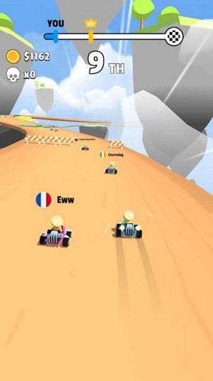 小白人卡丁车游戏截图4