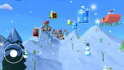 飞翔的圣诞老人游戏截图2