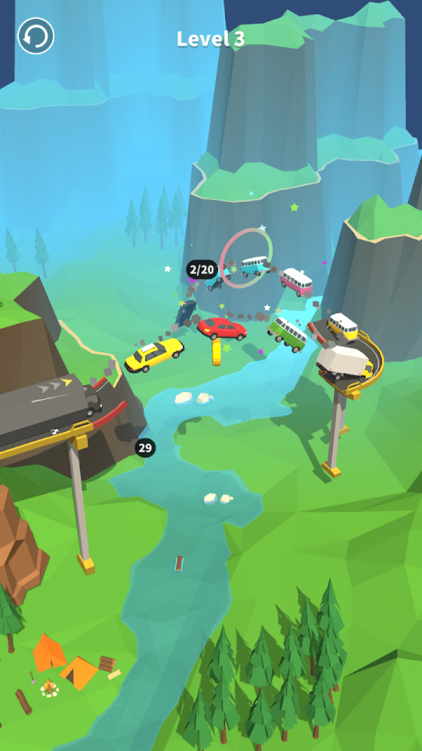 搭桥飞车-游戏截图1