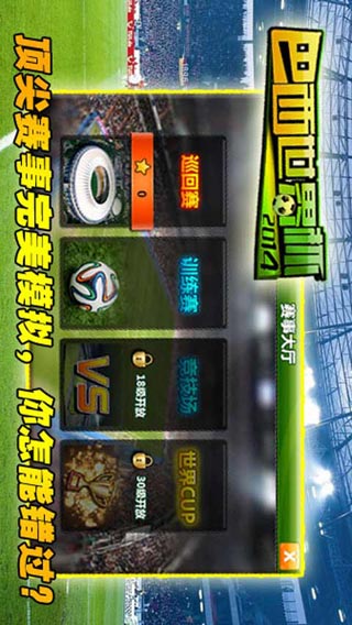 巴西世界杯2014游戏截图2