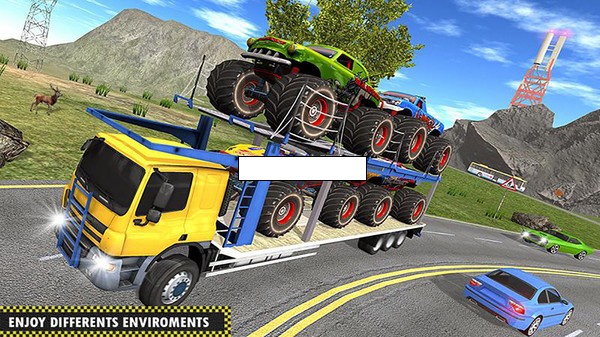 怪物卡车运输车游戏截图2
