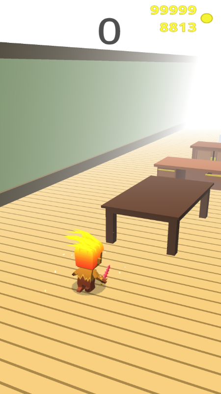 熔岩男孩的室内跑酷游戏截图1