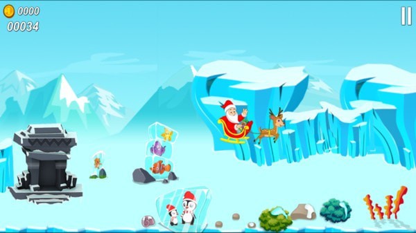 普通鹿新年跑酷游戏截图3