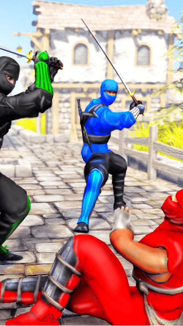 忍者刺客战士战斗游戏截图1