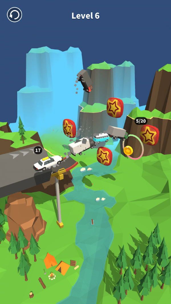 搭桥飞车-游戏截图2