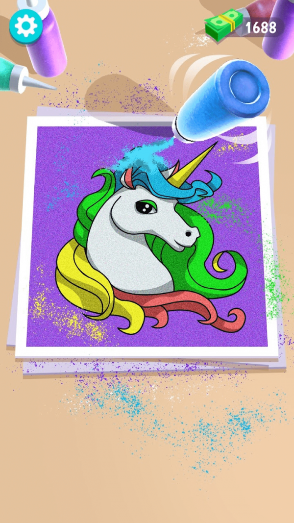 沙子画画游戏截图3