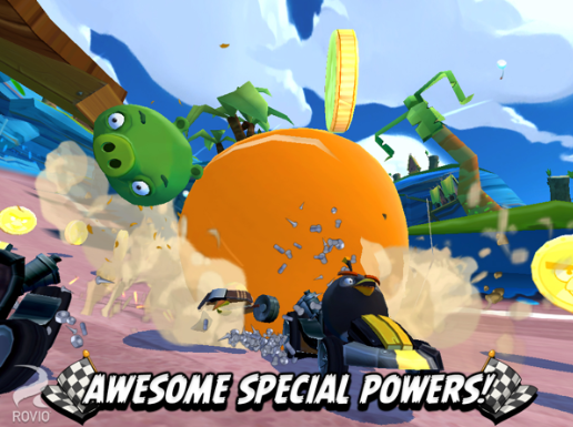 愤怒的小鸟go游戏截图3