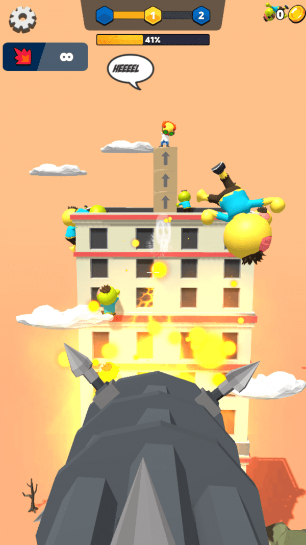 楼顶保卫战游戏截图1