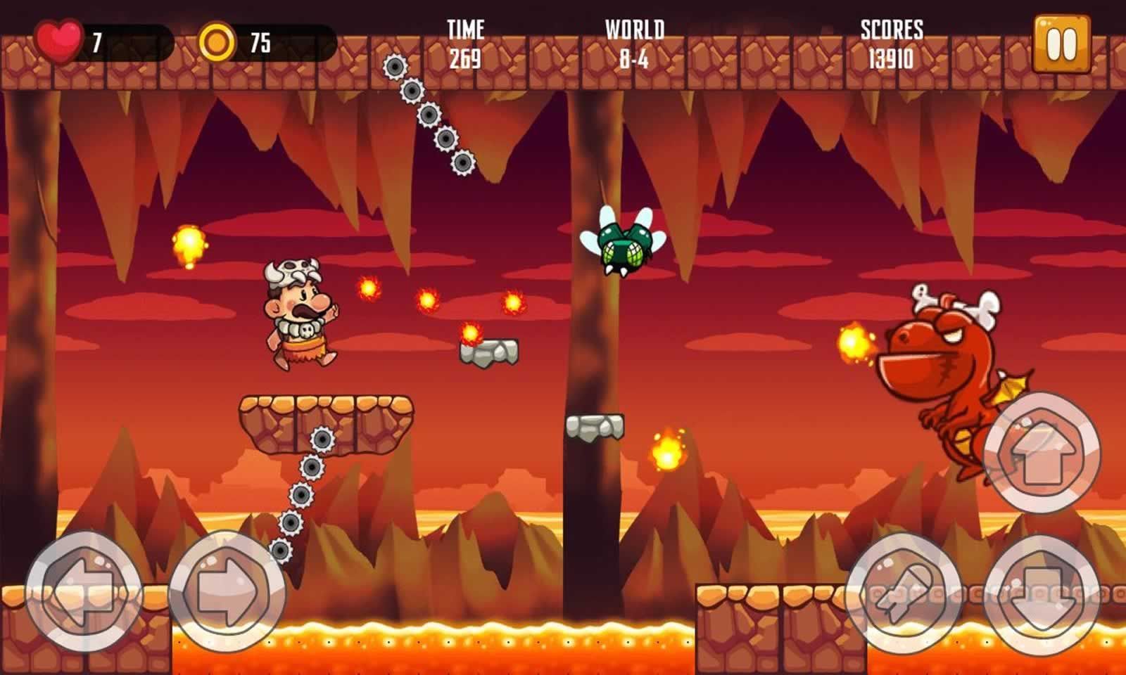 野人冒险游戏游戏截图2