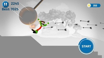 超级英雄火柴游戏截图1