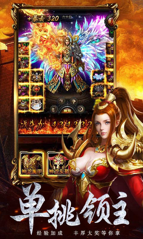 龙神之光剑灵三职业游戏截图1