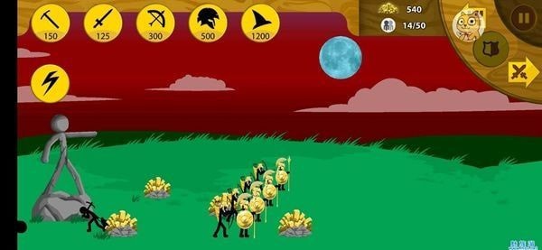 火柴人战争遗产僵尸召唤者-游戏截图1