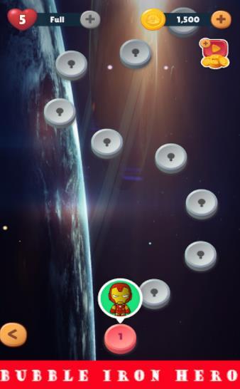 泡泡射击超级英雄游戏截图2