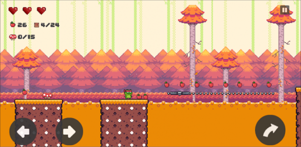 忍者青蛙冒险游戏截图1