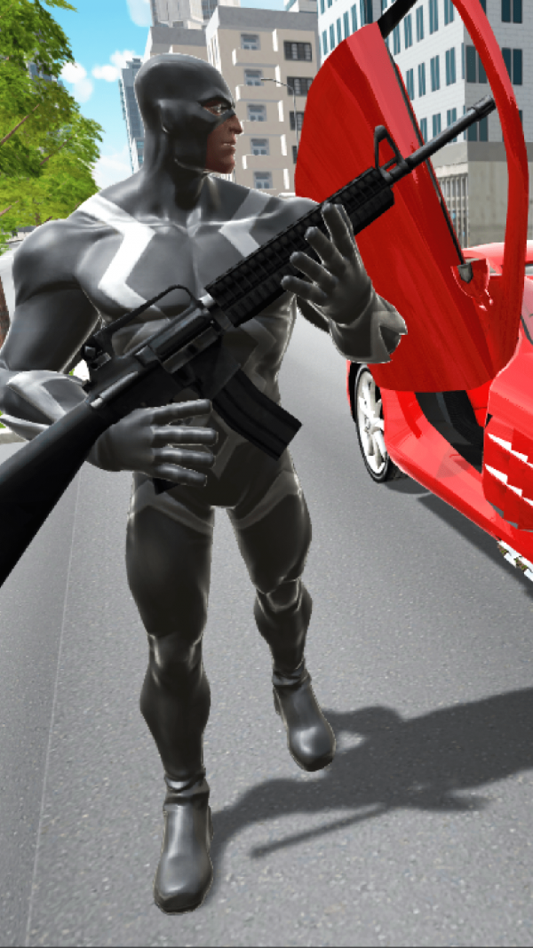 绳索英雄大城镇游戏截图2