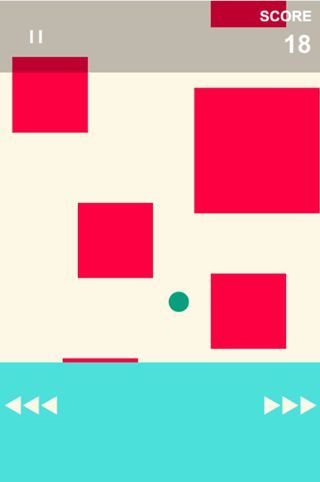 躲避方块-游戏截图1