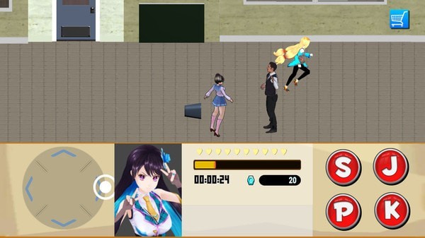 校园女孩战斗王游戏截图4