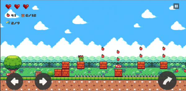 忍者青蛙冒险游戏截图2