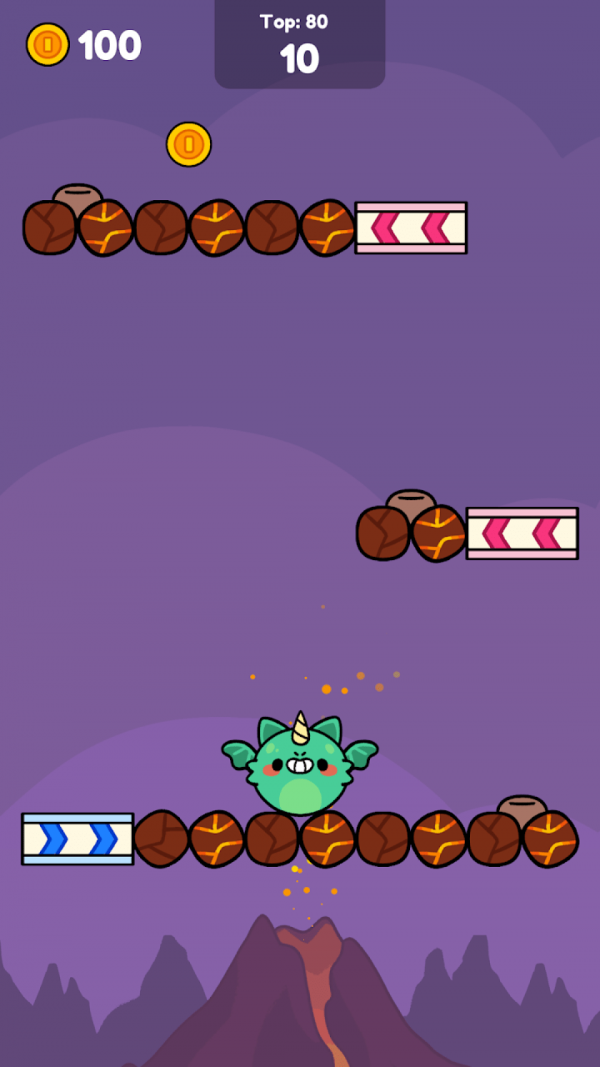 猴子滚动可爱攀爬-游戏截图3