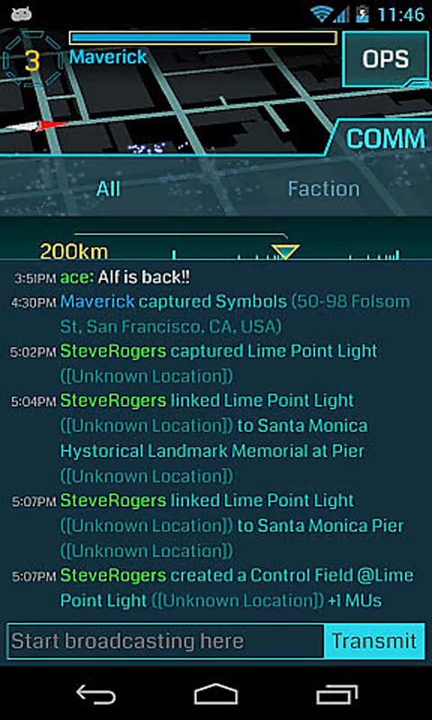 Ingress游戏截图1