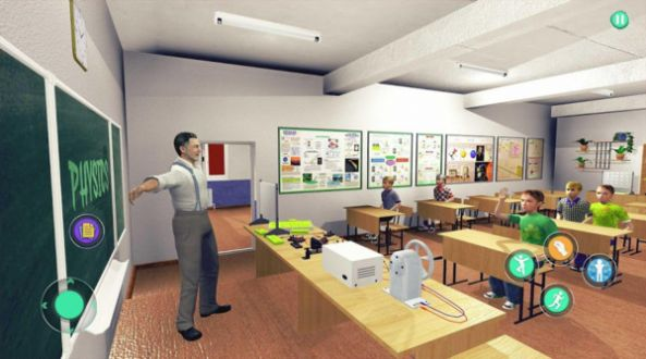 虚拟高中男孩模拟器游戏截图1