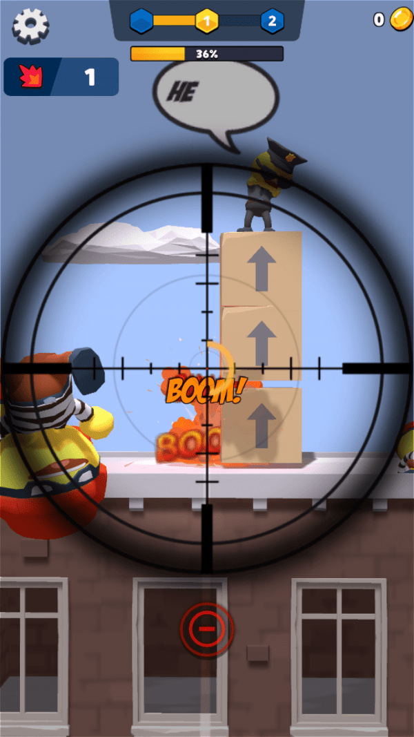 楼顶保卫战游戏截图3