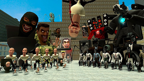 幕后的Nextbots沙盒无广告版游戏截图4