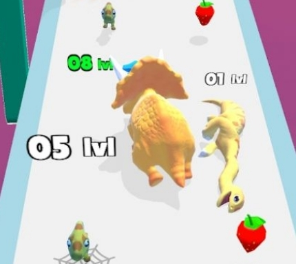 恐龙进化收集跑游戏截图2