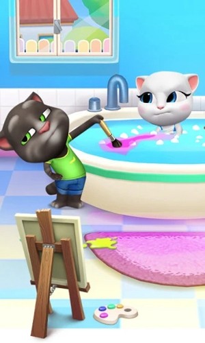 汤姆猫总动员2023破解版无限金币和钻石游戏截图1