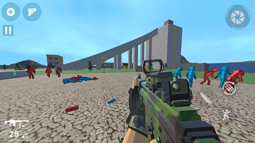 甜瓜暴力沙盒内置菜单版游戏截图1