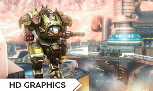 机器人战争手游游戏截图2