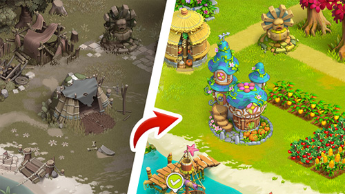 家庭岛农场游戏游戏截图3