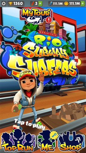 地铁跑酷里约热内卢GGB游戏截图2