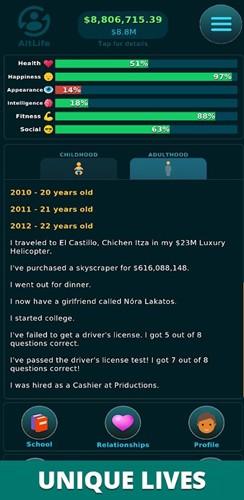 生活模拟器游戏截图1