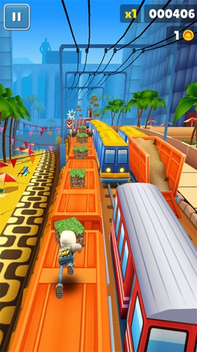 地铁跑酷里约热内卢GGB游戏截图3