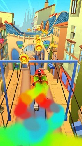 subwaysurf巴塞罗那最新版游戏截图5