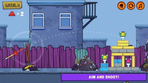 投射厕所怪物战争游戏截图1