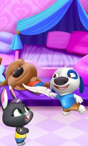 汤姆猫总动员2023破解版无限金币和钻石游戏截图2