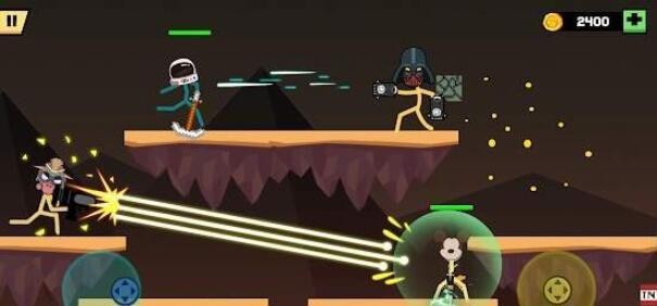 火柴人刺客战斗游戏截图3