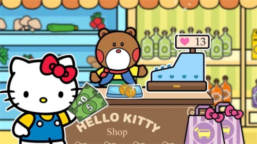 凯蒂猫自助超市游戏截图1