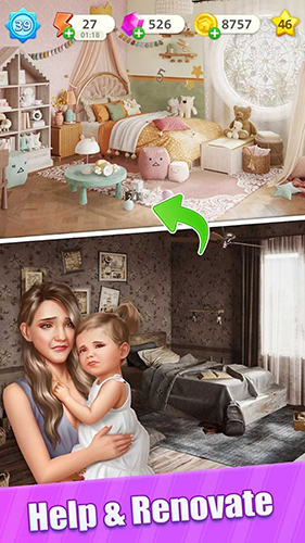 快乐合并之家无限金币版游戏截图2