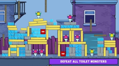 投射厕所怪物战争游戏截图2
