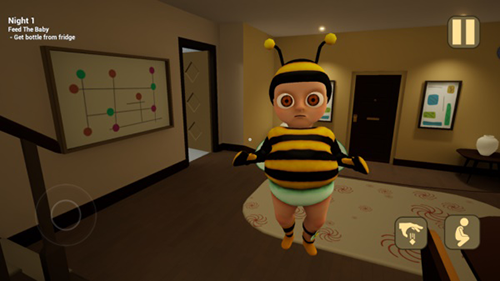 黄衣婴儿去广告版游戏截图1